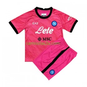 Camisolas de futebol SSC Napoli Guarda Redes Criança Equipamento Principal 2022/23 Manga Curta